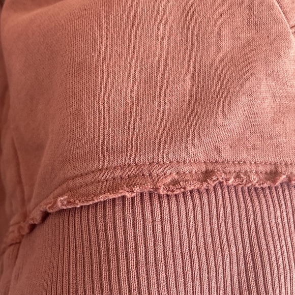 Dusty Rose Eddie Bauer Zip Up Hoodie - Picture 5 of 5